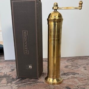 Alexander Brass Coffee Grinder